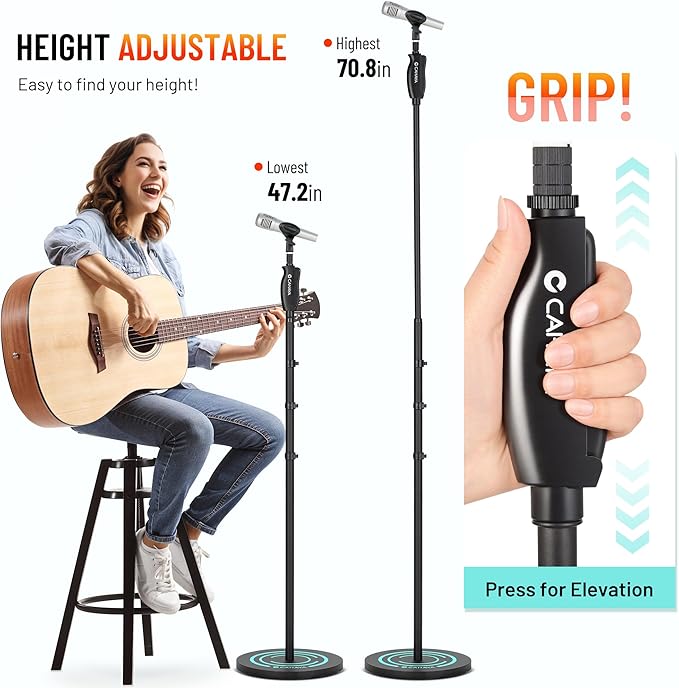 CAHAYA Microphone Stand Floor Universal - Image 7