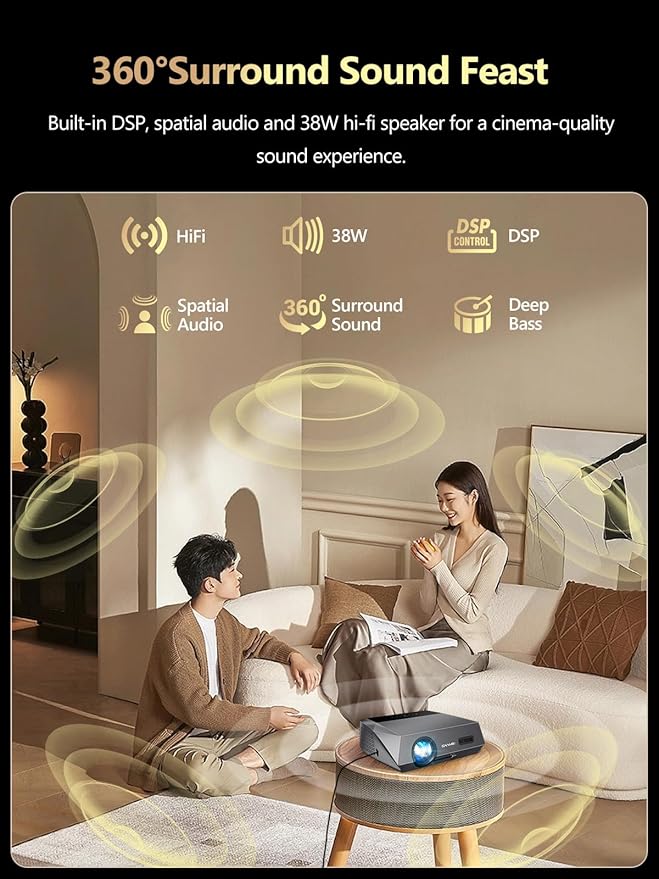 Smart Daytime 4K Projector HDR 2300ANSI - Image 4