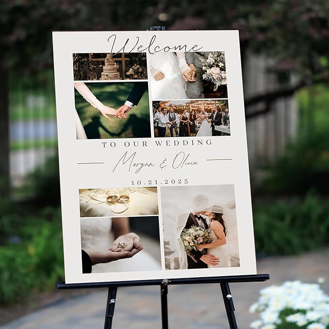 Personalized Wedding Welcome Sign - Image 5