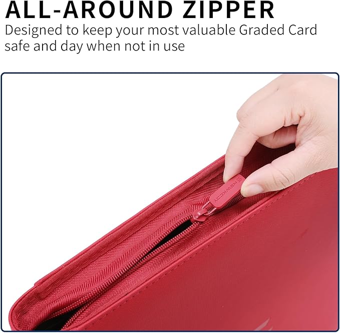 Snekdy premium 1024-pocket trading card binder, Card Albums 16 pockets - Image 5