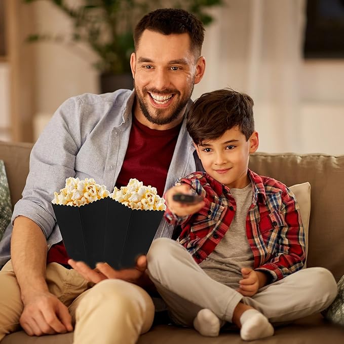 50 Pcs Popcorn Boxes Mini Paper Popcorn Box Cardboard Popcorn Container - Image 7