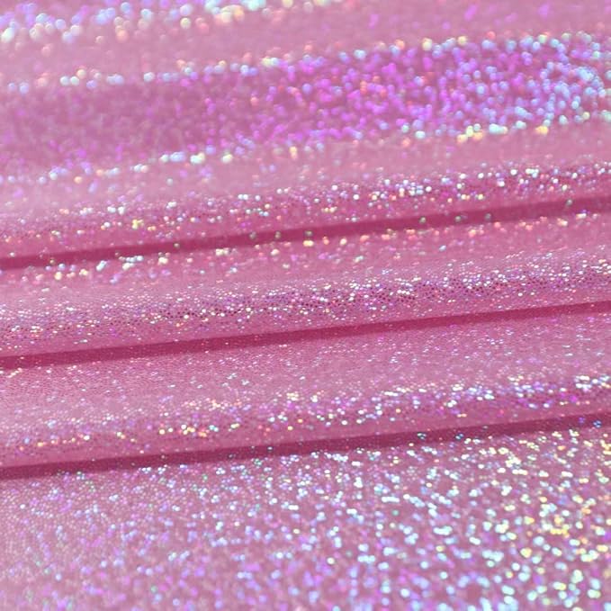 Fitable Pink Sequin Tablecloth for Parties 60x60 Inch - Image 4