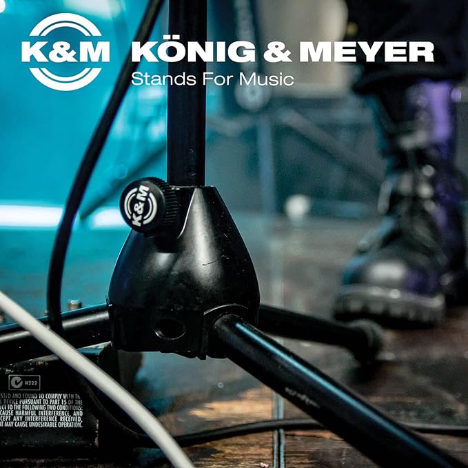 K&M König & Meyer 21020.500.55 Tripod Microphone Stand - Image 2