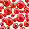 300Pcs Vase Filler Red No Hole Faux Pearl Beads by ORIKASO