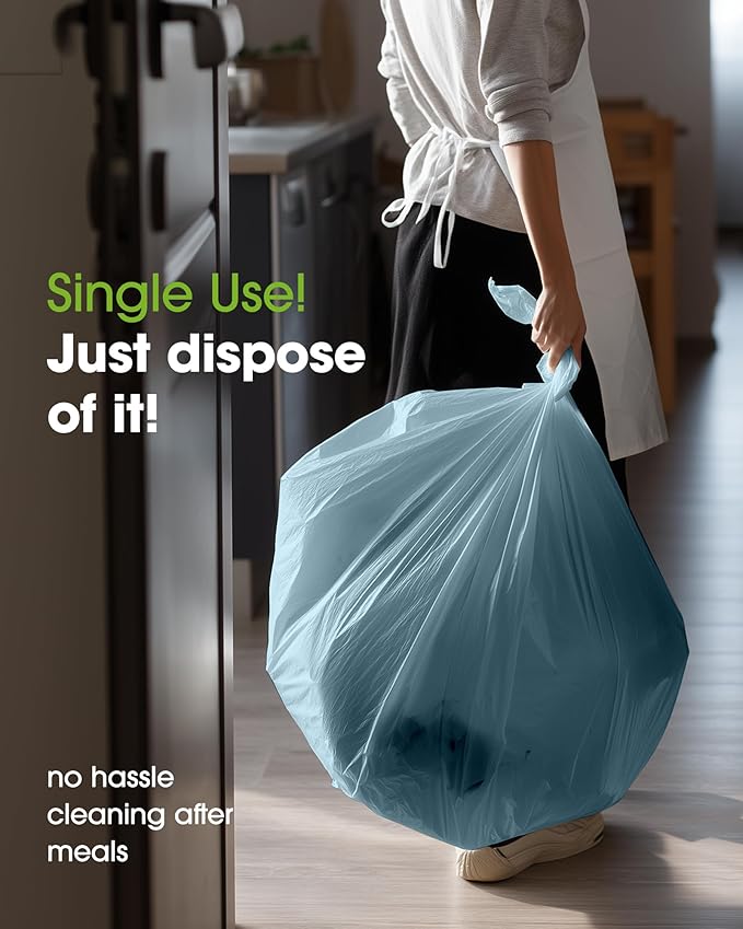 Pureegg Plastic Table Cloth Disposable 10 Pack, 54 x 108 Inch Table Cloths - Image 5