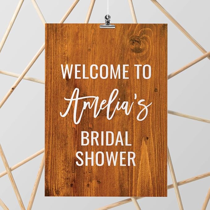 Andaz Press Personalized Extra Large Wedding Easel Board Party Sign, 12x18-inch - Image 2