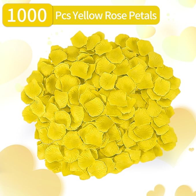 1000 Pcs Artificial Fake Rose Petals, Flower Petals - Image 2
