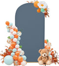 Wedding Arch Cover 6.6FT Arch Backdrop Cover Spandex Fitted Arch Cover by Unknown