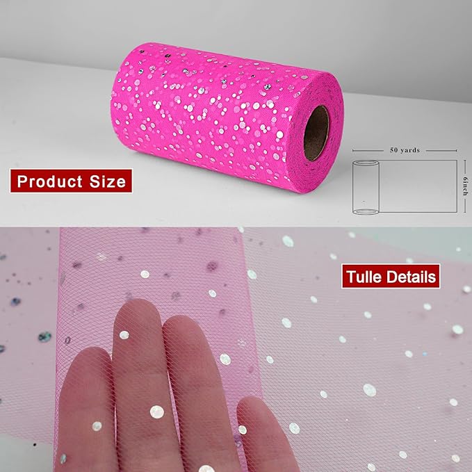 Glitter Tulle Rolls - Image 3