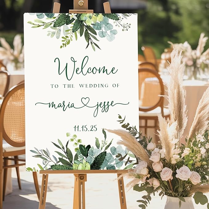 Wedding Welcome Sign Personalized - Image 6