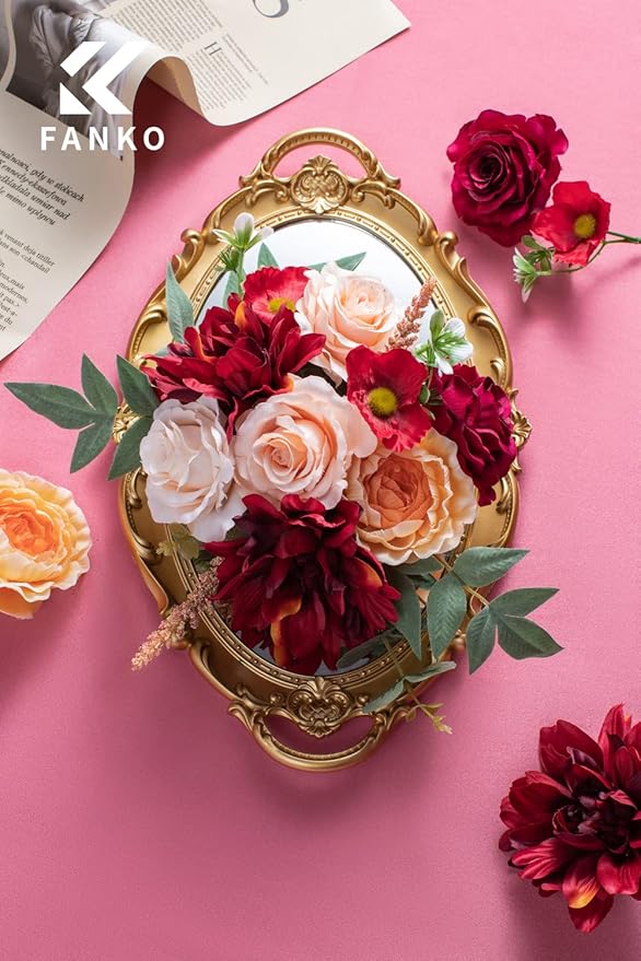 FANKO Rose Artificial Flowers Combo - Image 2