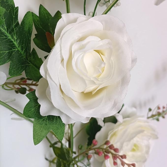 Peony Garland, Rose Flower Vine, Arch Flowers, Floral Garland - Image 3