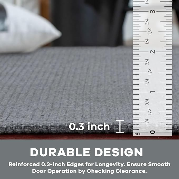KOZYFLY Washable Runner Rug 3x12 ft Hallway Kitchen Runner Rugs - Image 4