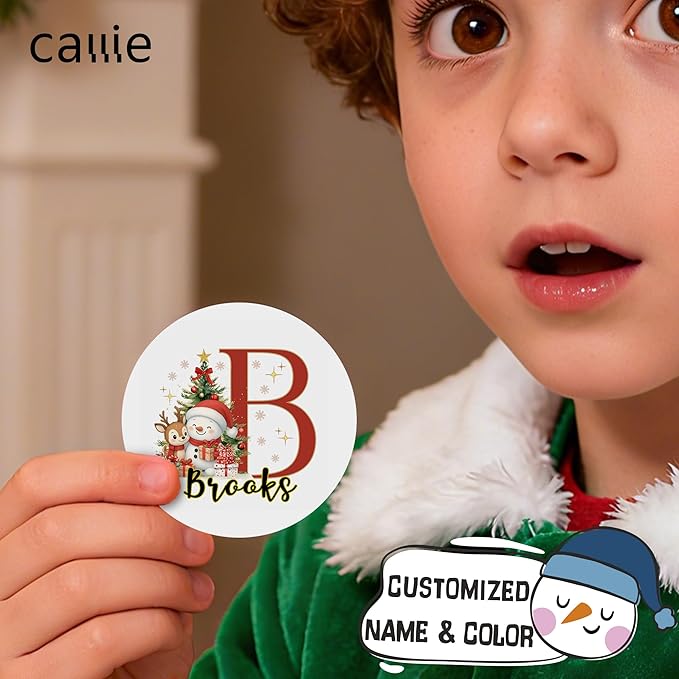Personalized Christmas Stickers - Image 3