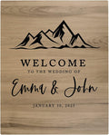 Andaz Press Large Wooden Welcome Sign by AndazPress