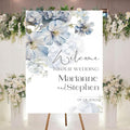 Personalized Welcome To Our Wedding Sign, Wedding Decorations, Flowers Wedding by Custom