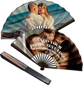 Decorative Folding Fans Personalized Fans Custom Fans Handheld Clack Fans by Unknown