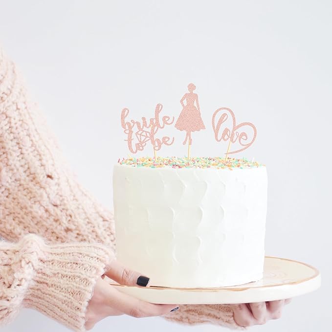 Sotpot 24PCS Bride to Be Cupcake Toppers - Image 5