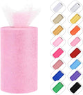 Glitter Tulle Rolls 6” by 50 Yards Sparkle Tulles Fabric Ribbon Sequin Tulle by ICOSHOW