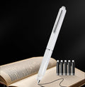 Retractable Fountain Pen Set, Click Fountain Pen Fine Nib, Capless Fountain Pen by Unknown