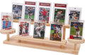 Wooden Trading Card Display Stand, 3-Tier Card Holder by Unknown
