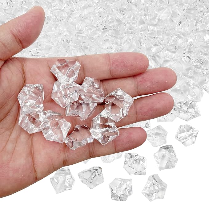 Fake Crushed Ice Cubes, Vase Fillers, Party Favor, Wedding Decoration by LYFJXX