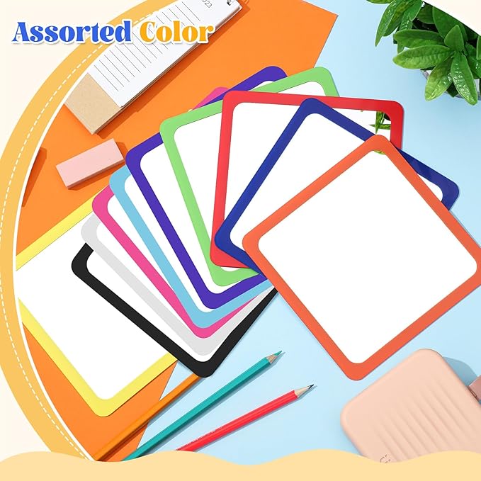 Dandat 30 Pcs Small Mirrors for Kids 6 x 6 Inch Square Shatter Proof Reflector - Image 7