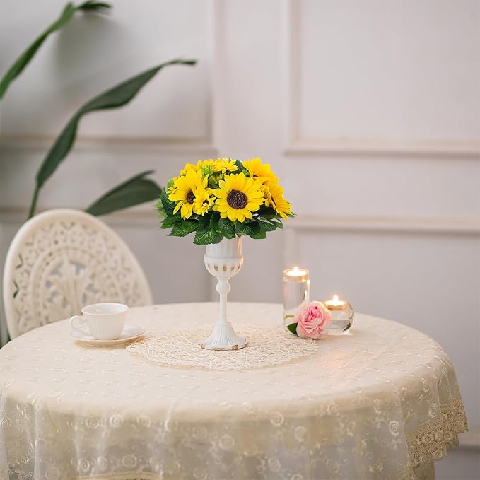 BLOSMON Sunflowers Artificial Flowers Ball - Image 4