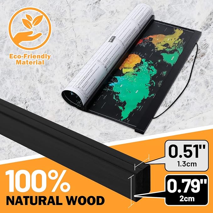 11x14 11x17 Poster Frame, Magnetic Wood Frame Frames - Image 3
