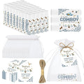 50 PCS Baby Shower Cowboy Lip Balm Bulk Neutral Gender Reveal Boys Girls Games by Nlicrst