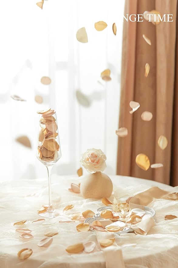 TINGE TIME 400pcs Silk Flower Petals - Image 5