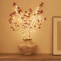 Fudios Lighted Red Berry Branches 80 LED Fairy Lights by Fudios