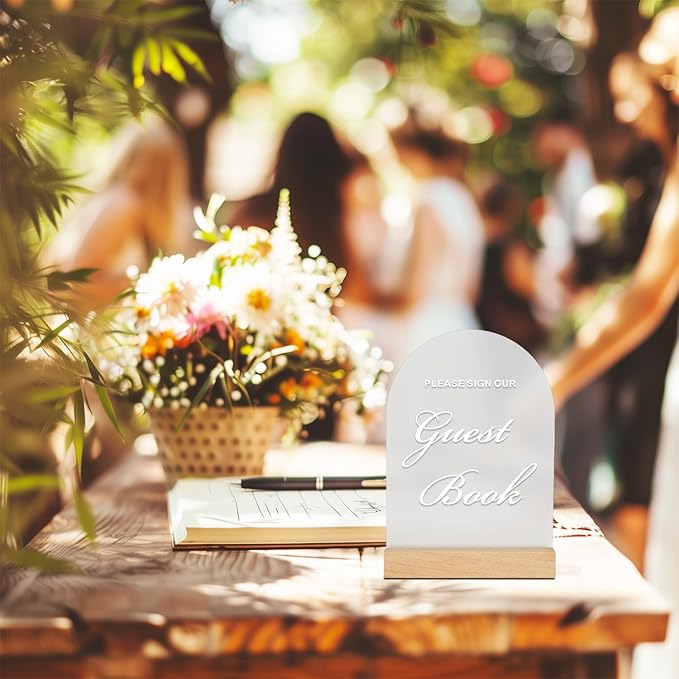 4pc Wedding Sign Set - Image 6