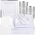 Festiva 350Pcs Silver Plates by Festiva