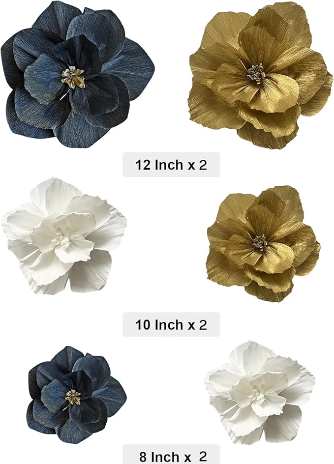 BRT Bearingshui Crepe Paper Flowers Decoration - Image 2