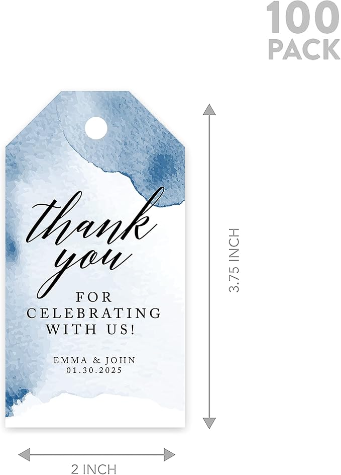 Andaz Press 100-Pack Personalized Thank You - Image 5