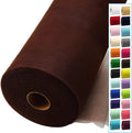 Brown Tulle Fabric Rolls 54 Inch by 40 Yards Tulle Bolt Spool by IONTACH