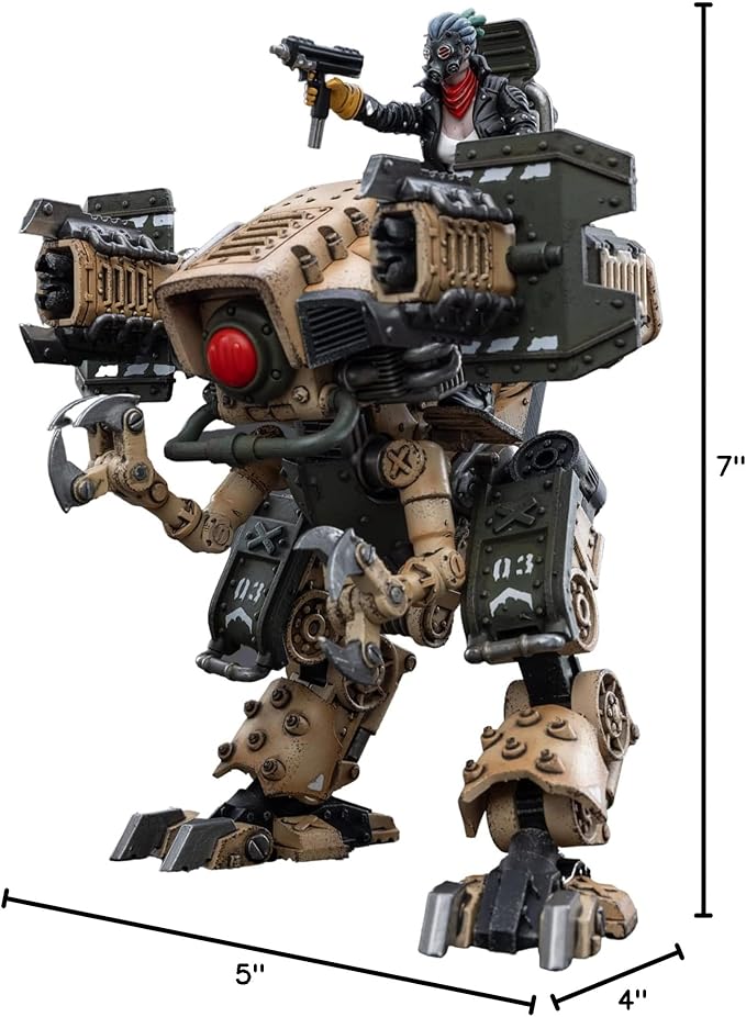 JOYTOY 1/18 Action Figures The Cult of San Reja–Z-8 Cub Assault Mecha Scale - Image 10