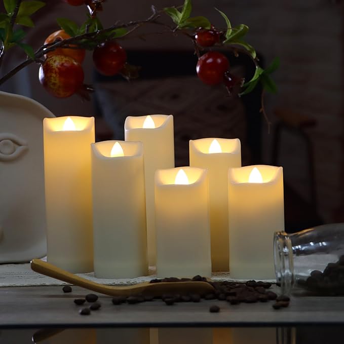 QIDEA 2”X4” Outdoor Waterproof Flameless Candles - Image 4