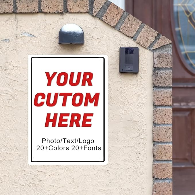 Custom Signs Outdoor Metal, Personalized Street Sign, Create Your Own - Image 4