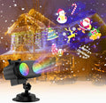 Holiday Projector Lights Outdoor, 2-in-1 HD LED Outdoor Projectors by Eueiriup