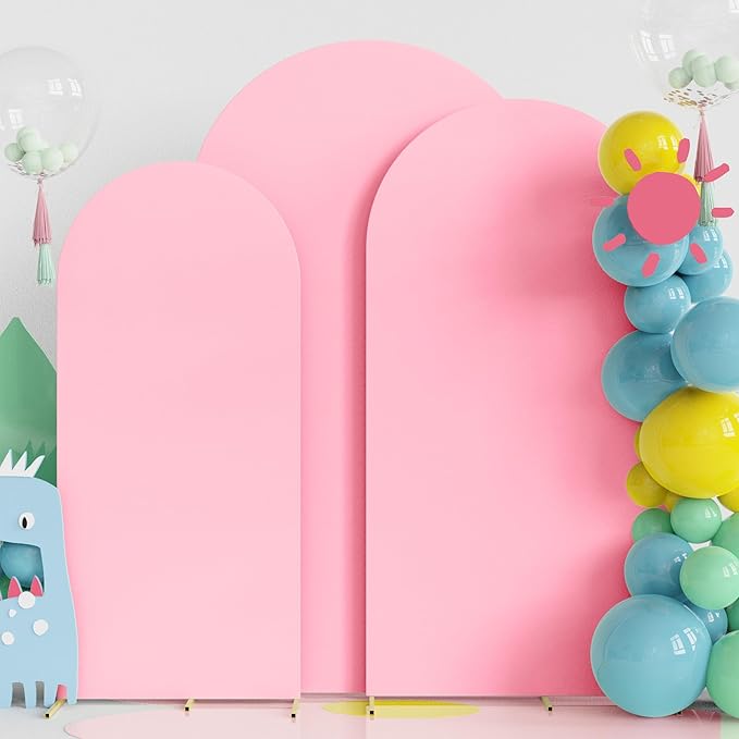 Fomcet Set of 3 Wedding Arch Covers - 6FT by Fomcet