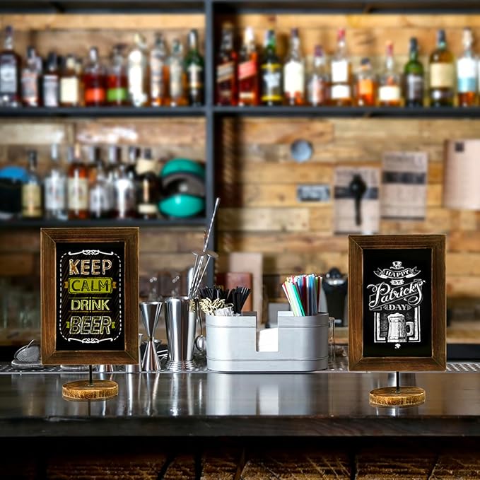 MyGift Set of 2, 12 Inch Chalkboard Sign - Image 8