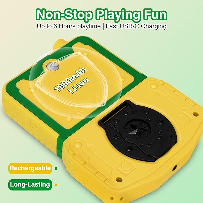 Kids Handheld Video Game Player, 220 Preloaded Classic Games, Portable Plug & - Image 7