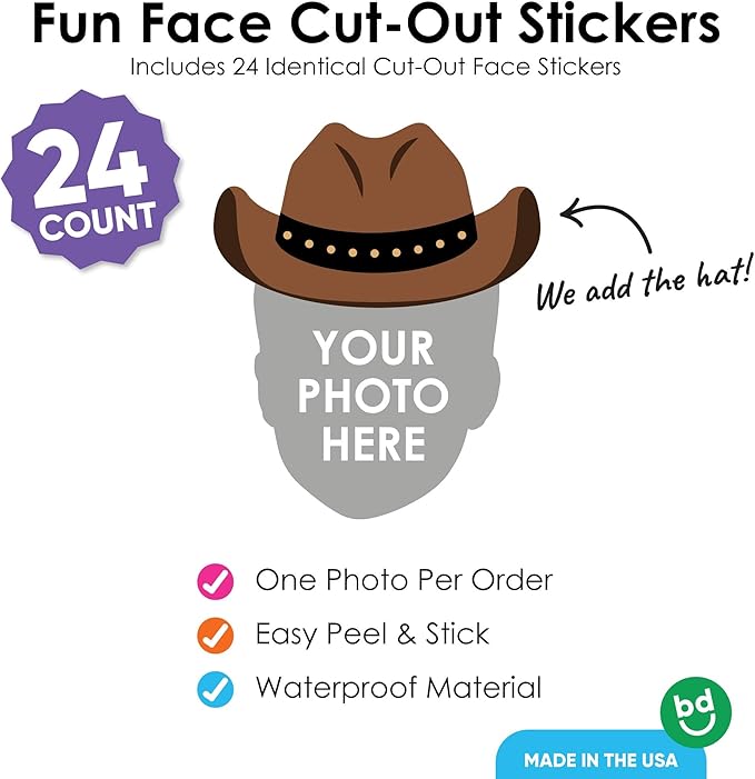 Big Dot of Happiness Custom Photo Western Hoedown - Image 4