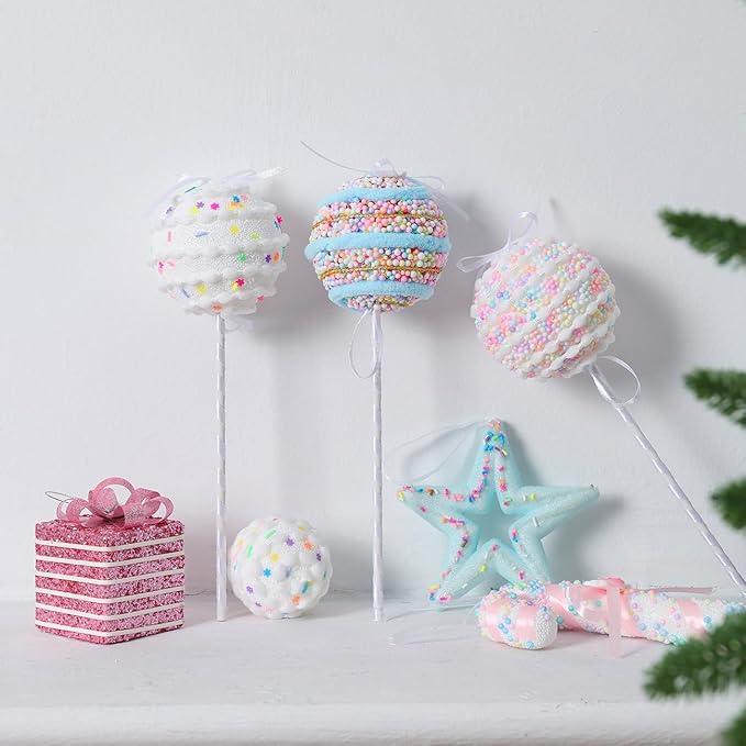 LANGXUN 6pcs Lollipop Candy Land 2025 Xmas Birthday Party Wedding Suppiles - Image 4