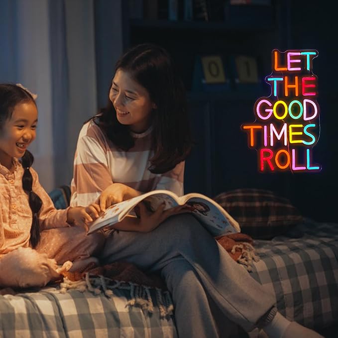 Let The Good Times Roll Neon Sign Good Times Sign Neon Light - Image 7