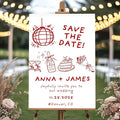 Personalized Funny Wedding Welcome Sign by GiantBigHands