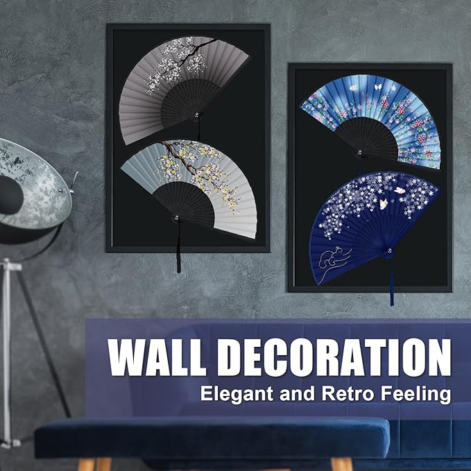 WEARXI Handheld Fan, Chinese Folding Fan - Image 3