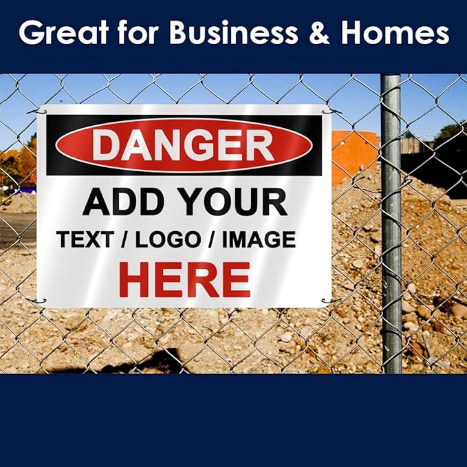 Custom Danger Signs Outdoor Metal - Image 2
